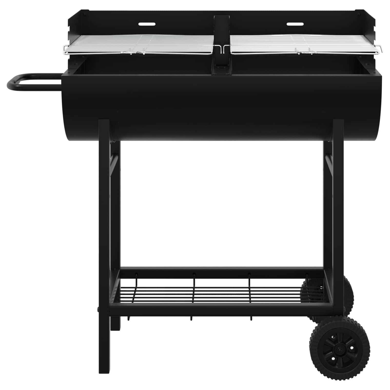 Parrilla de carbón 96,5 x 42,5 x 88,5 cm Negro