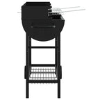 Parrilla de carbón 96,5 x 42,5 x 88,5 cm Negro