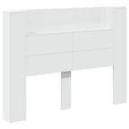 Cabecera con LED 140 x 16,5 x 103,5 cm Madera de ingeniería