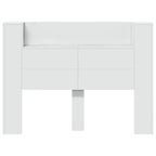 Cabecera con LED 140 x 16,5 x 103,5 cm Madera de ingeniería