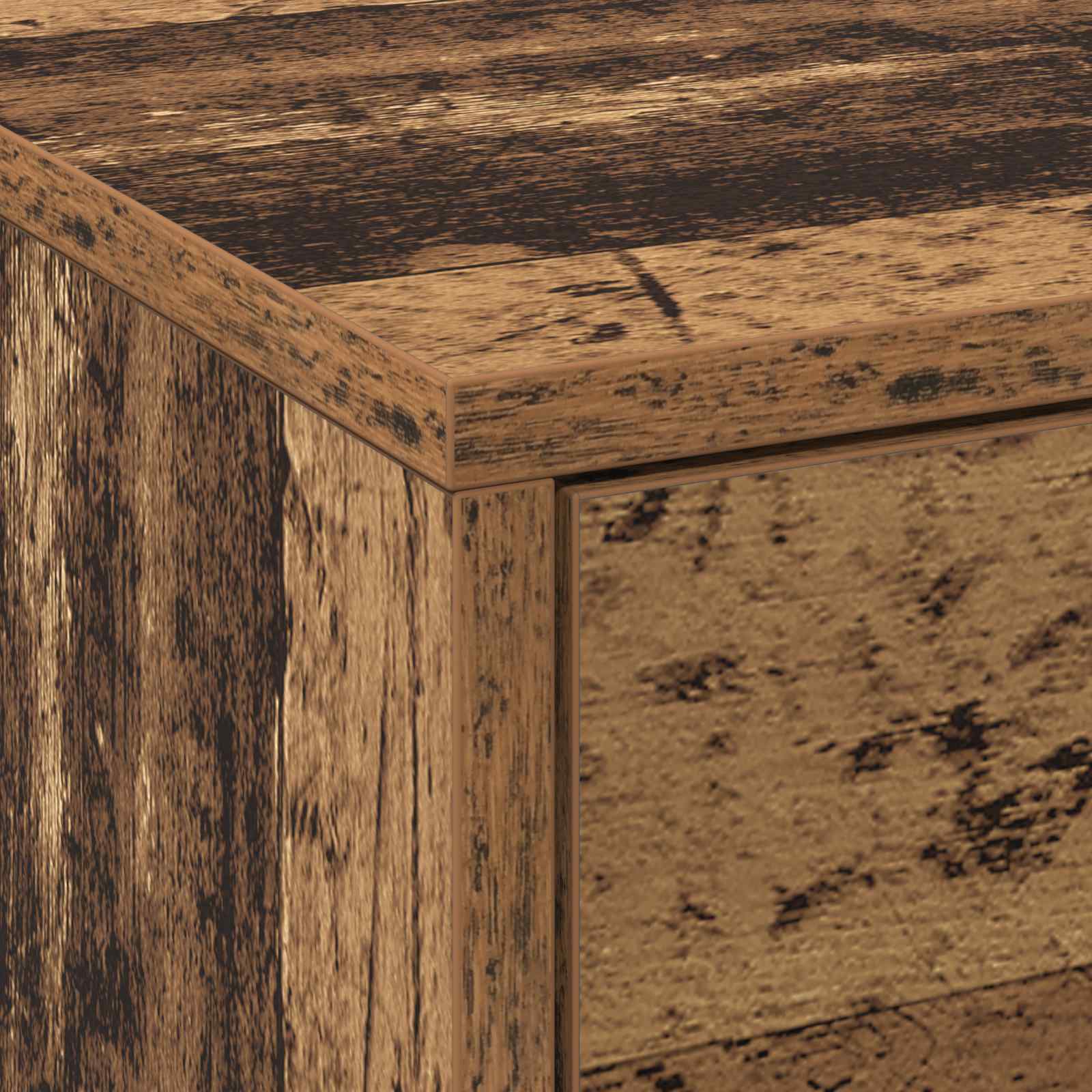 Mueble de TV 140 x 34 x 40 cm Madera vieja Madera de ingeniería