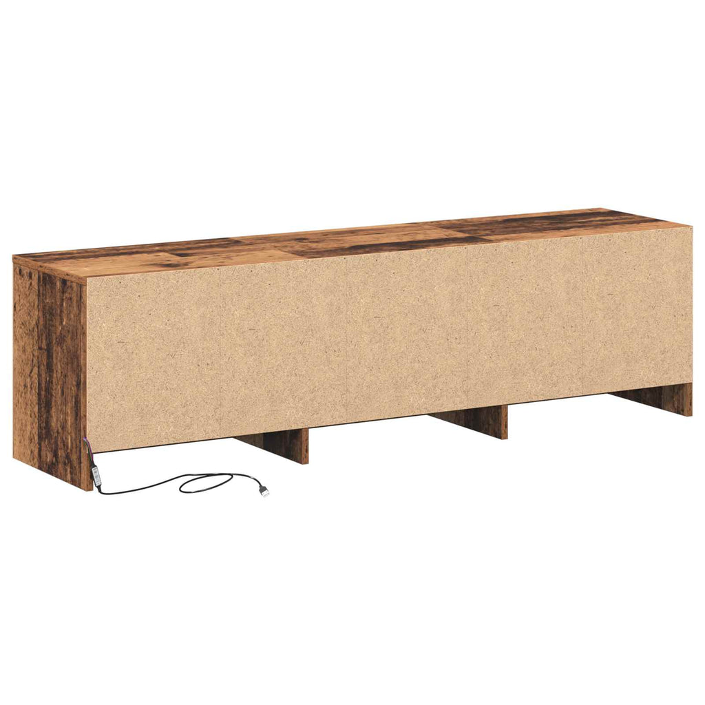 Mueble de TV 140 x 34 x 40 cm Madera vieja Madera de ingeniería
