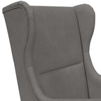 Sillón Gris oscuro Terciopelo