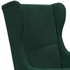 Sillón Verde oscuro Terciopelo