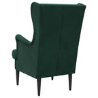 Sillón Verde oscuro Terciopelo