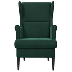 Sillón Verde oscuro Terciopelo