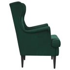 Sillón Verde oscuro Terciopelo
