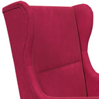 Sillón Rojo vino Terciopelo