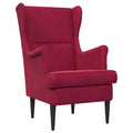 Sillón Rojo vino Terciopelo