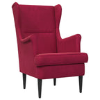Sillón Rojo vino Terciopelo