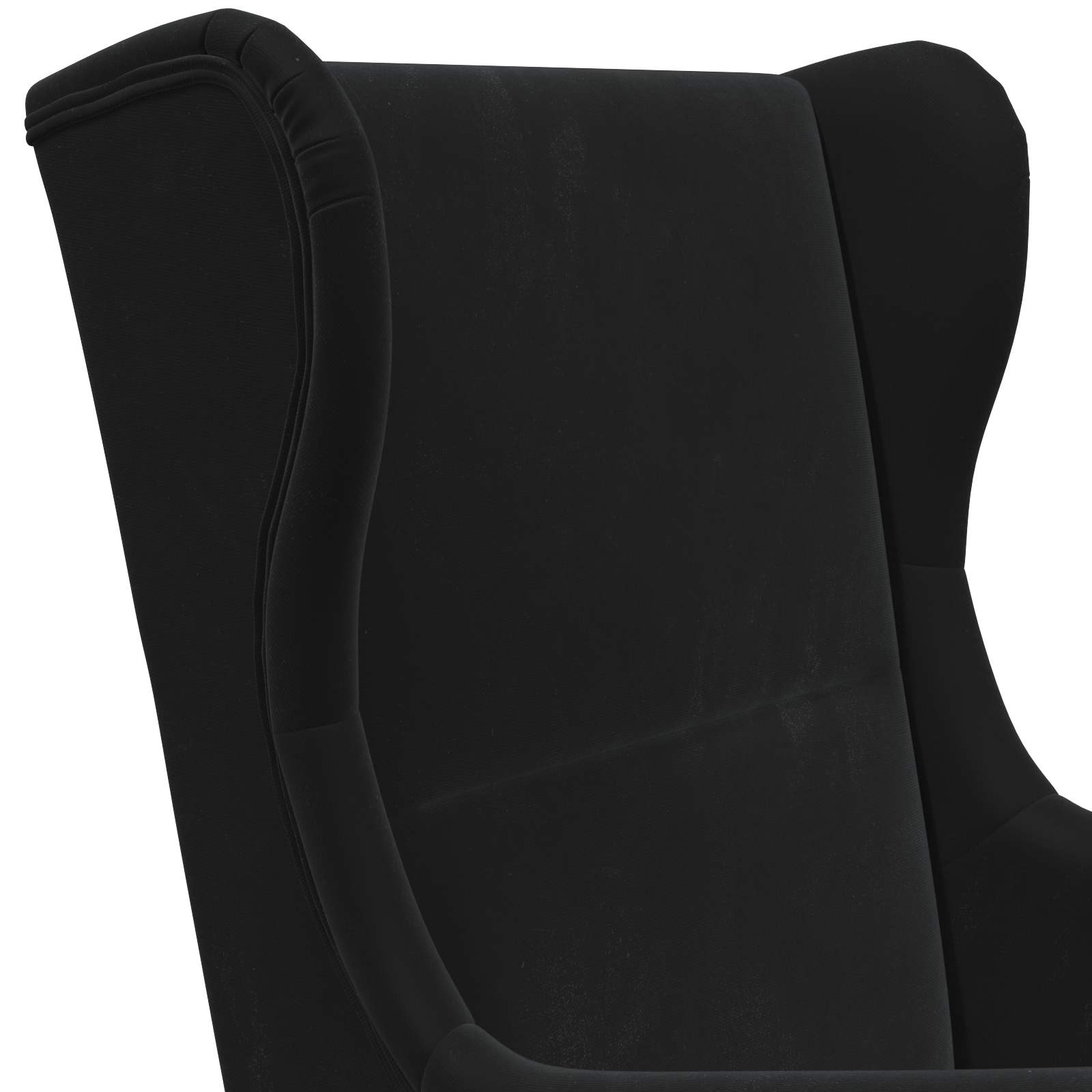 Sillón Negro Terciopelo
