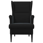 Sillón Negro Terciopelo