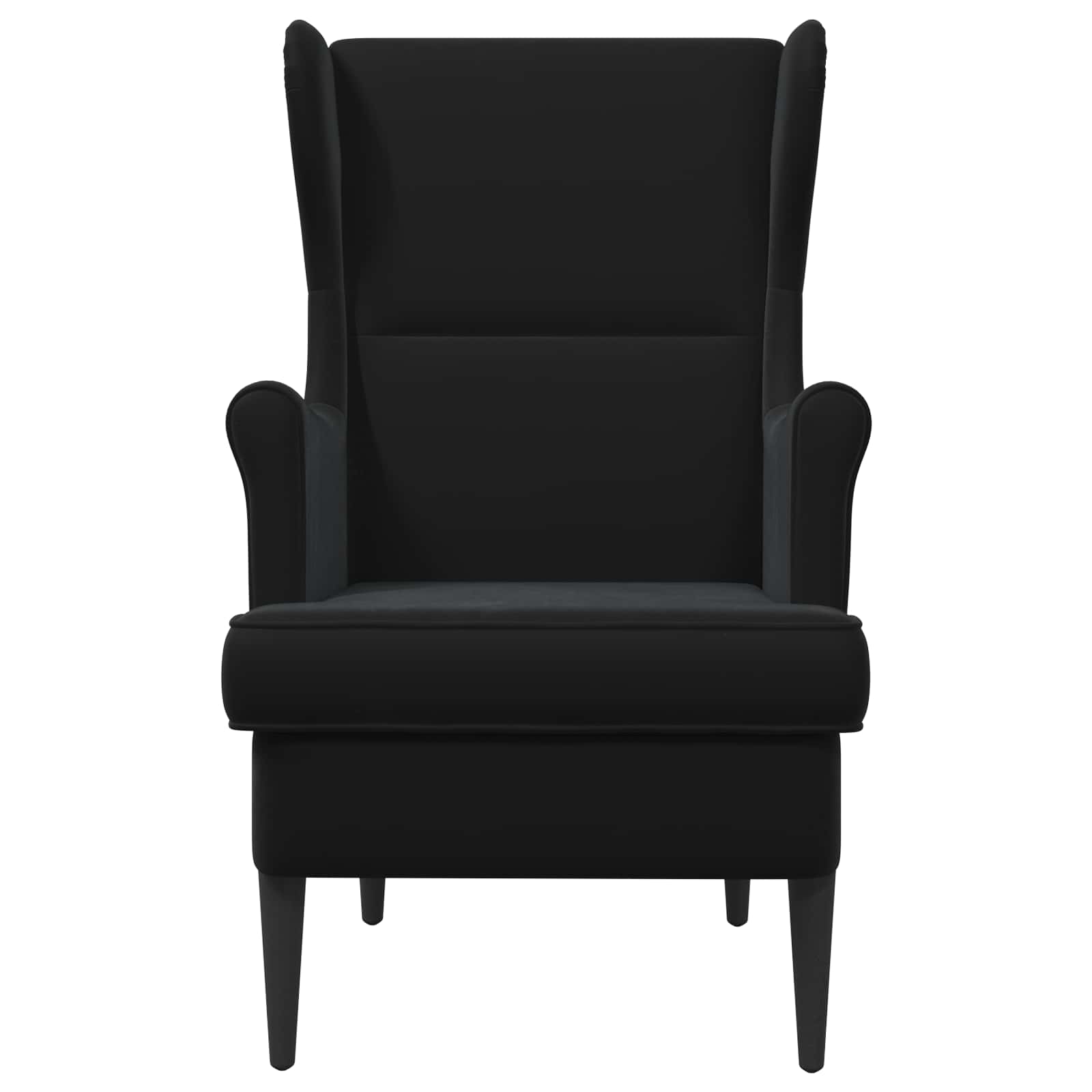 Sillón Negro Terciopelo