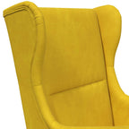 Sillón Amarillo Terciopelo