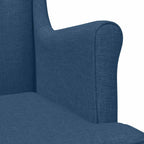 Sillón Azul Tela