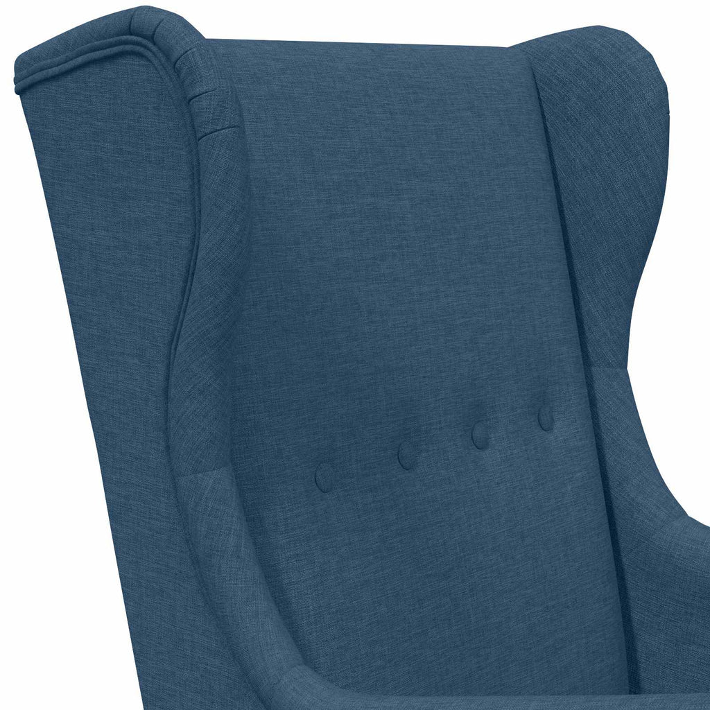 Sillón Azul Tela