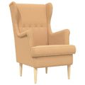 Sillón Beige Bouclé