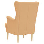 Sillón Beige Bouclé