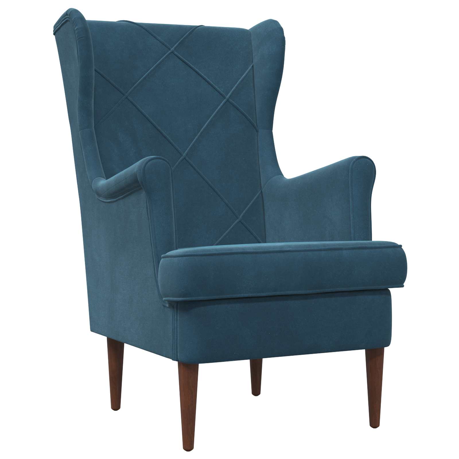 Yellow Velvet Armchair