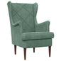Yellow Velvet Armchair