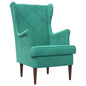 Yellow Velvet Armchair