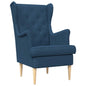 Sillón Azul Tela