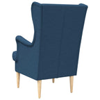 Sillón Azul Tela