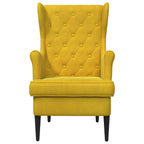 Sillón Amarillo Terciopelo