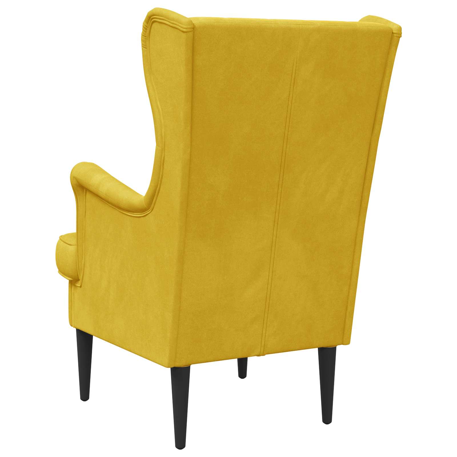 Sillón Amarillo Terciopelo