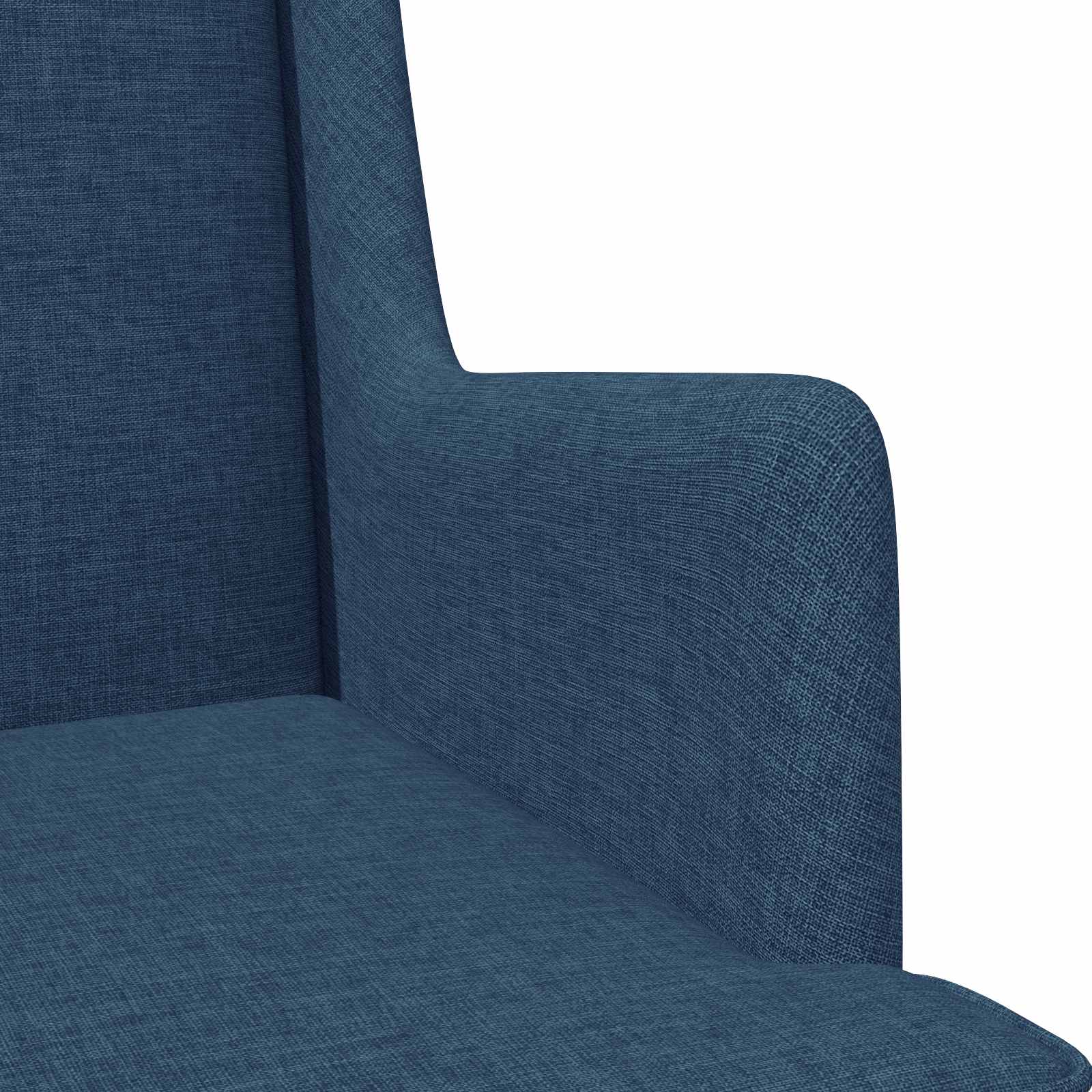 Sillón Azul Tela