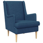 Sillón Azul Tela