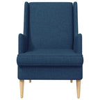 Sillón Azul Tela