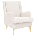 Sillón Crema Bouclé