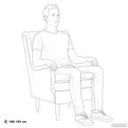 Sillón Crema Bouclé