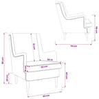 Sillón Crema Bouclé