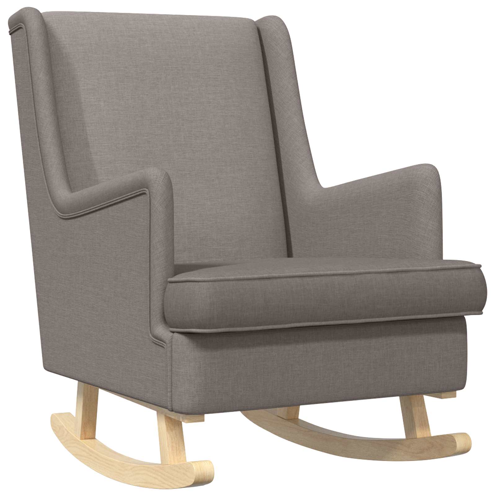 Blue Rocking Chair 62 x 80 x 85 cm fabric