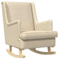 Blue Rocking Chair 62 x 80 x 85 cm fabric