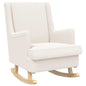 Mecedora Beige 62 x 80 x 85 cm Bouclé