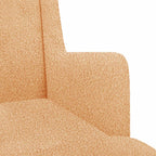 Mecedora Beige 62 x 80 x 85 cm Bouclé