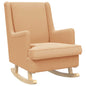 Mecedora Beige 62 x 80 x 85 cm Bouclé