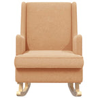 Mecedora Beige 62 x 80 x 85 cm Bouclé