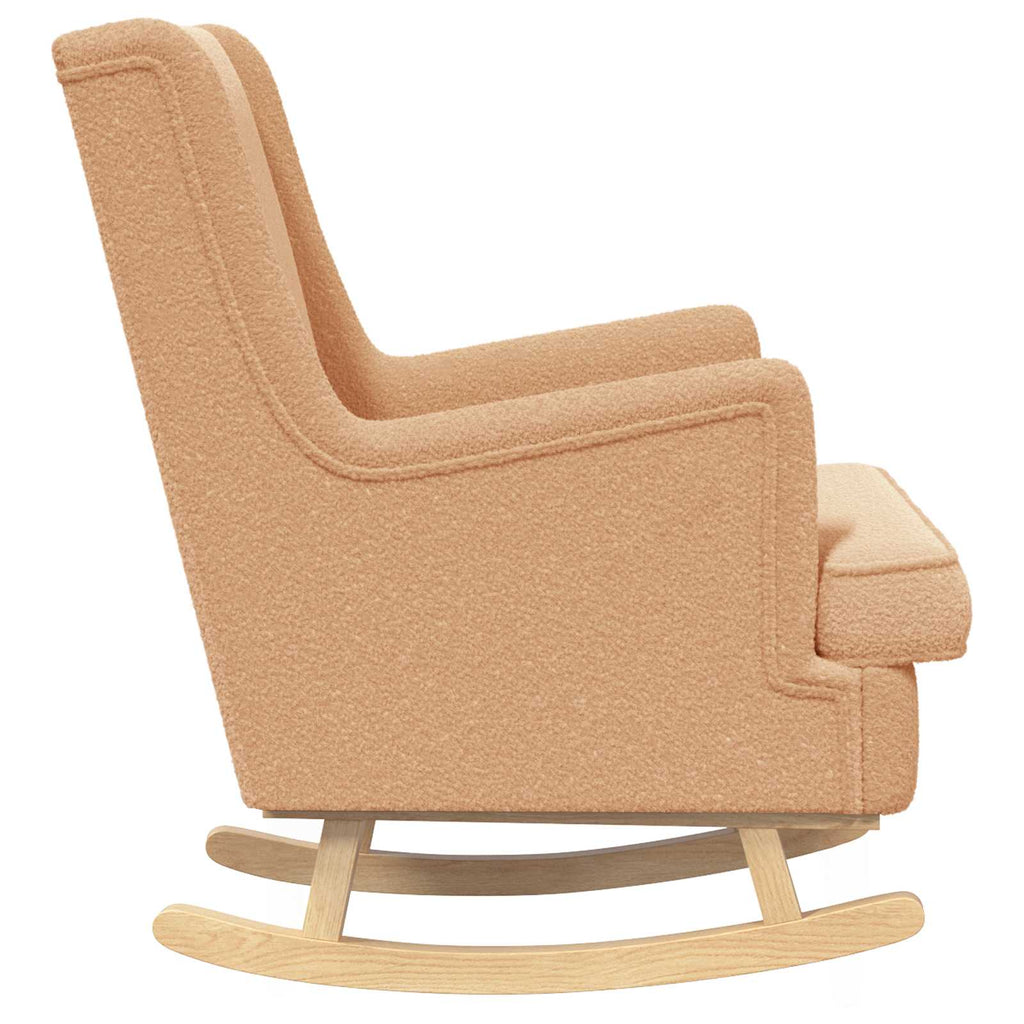 Mecedora Beige 62 x 80 x 85 cm Bouclé
