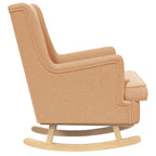Mecedora Beige 62 x 80 x 85 cm Bouclé