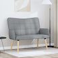 Two-Seater Sofa 115 x 61 x 87 cm fabric