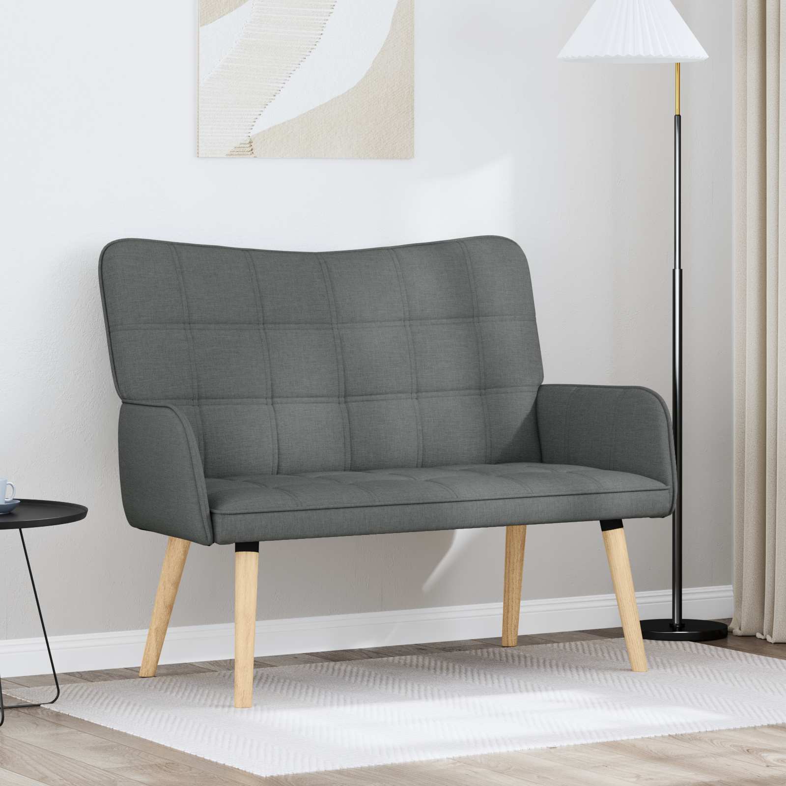 Sofá de Dois Lugares 115 x 61 x 87 cm tecido