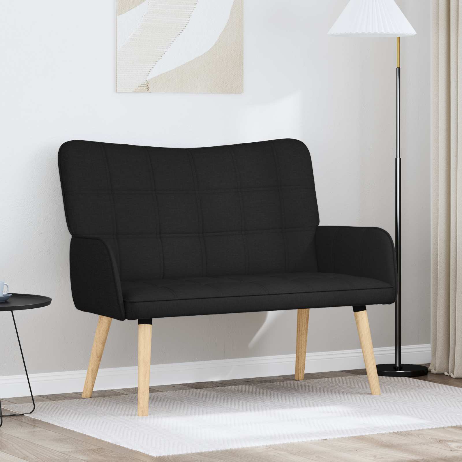 Sofá de Dois Lugares 115 x 61 x 87 cm tecido
