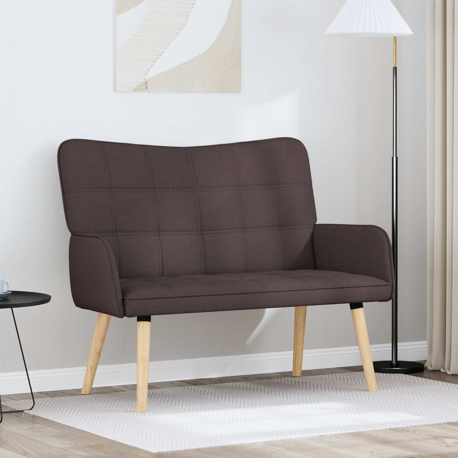 Sofá de Dois Lugares 115 x 61 x 87 cm tecido