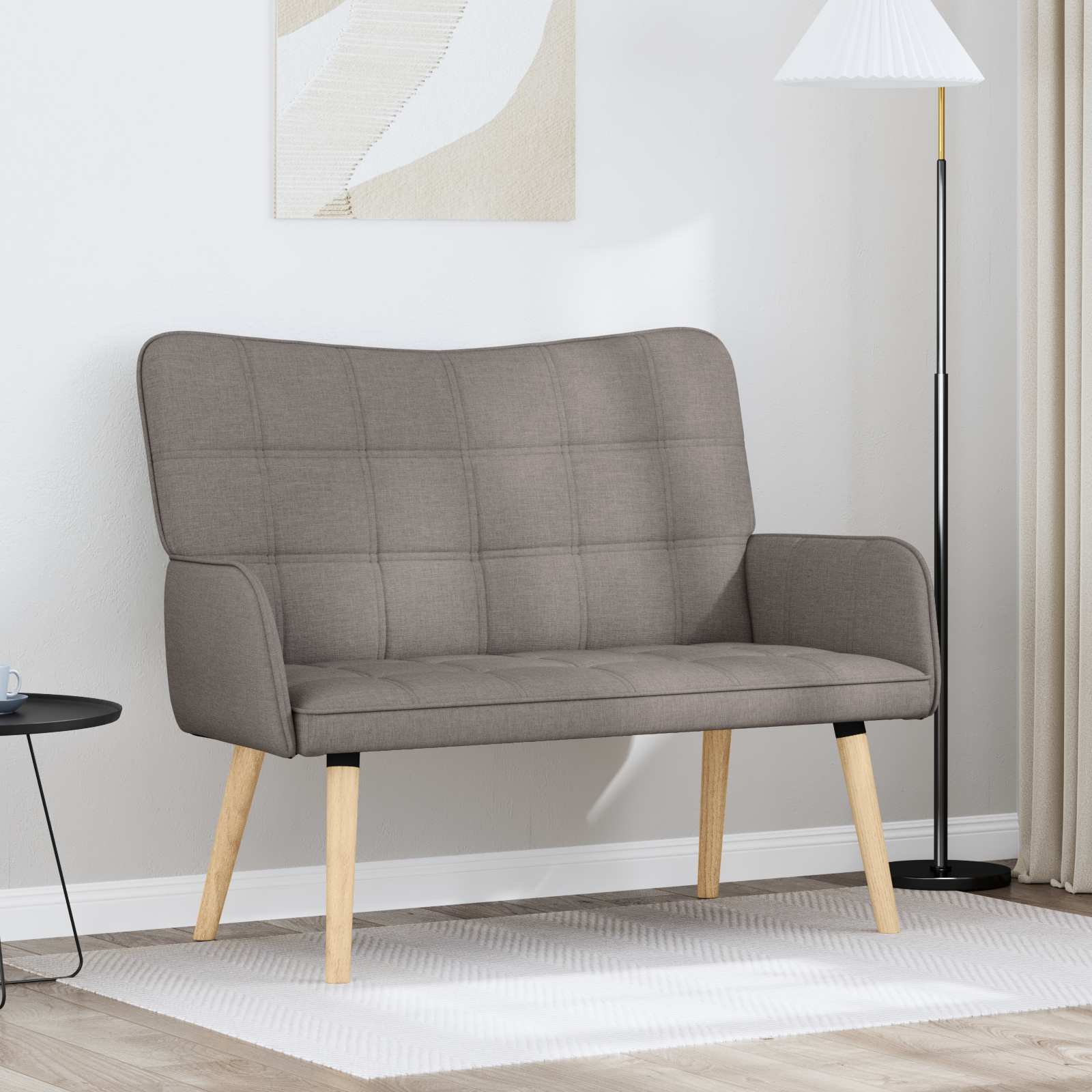 Sofá de Dois Lugares 115 x 61 x 87 cm tecido