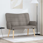 Two-Seater Sofa 115 x 61 x 87 cm fabric