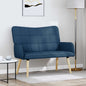 Two-Seater Sofa 115 x 61 x 87 cm fabric